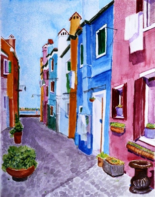 Burano street